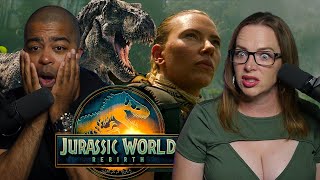 JURASSIC WORLD REBIRTH (2025) THAT DINOSAUR LOOKS CRAZY! MOVIE REACTION - First Time Watching Review