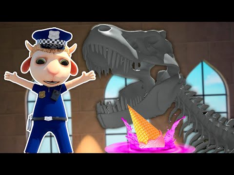 Why can't you take ice cream to a museum🦖👮🏛️Now a huge T Rex will eat us!