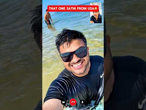 That one sathi from usa😆😆 #ganeshgd #comedy #funny