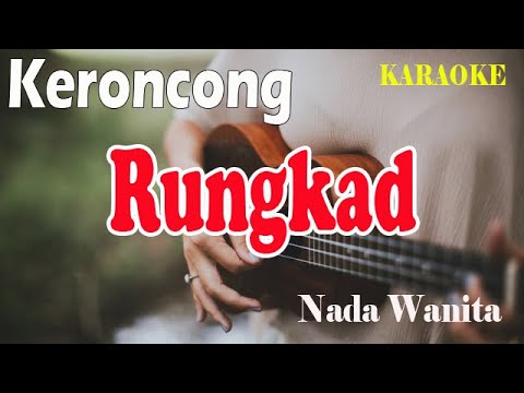 RUNGKAD KERONCONG ll KARAOKE KERONCONG ll VICKY PRASETYO ll NADA WANITA ES=DO