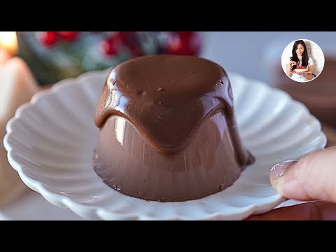 Si tienes Leche prepara este Postre Sin Azúcar, Sin Horno en Minutos |Auxy