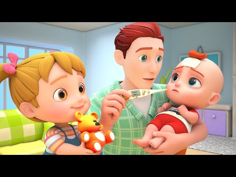 Sick Song🤧🤒 | Baby Is Not Feeling Well | Baby Got Sick | GoBooBoo Kids Song & Nursery Rhymes