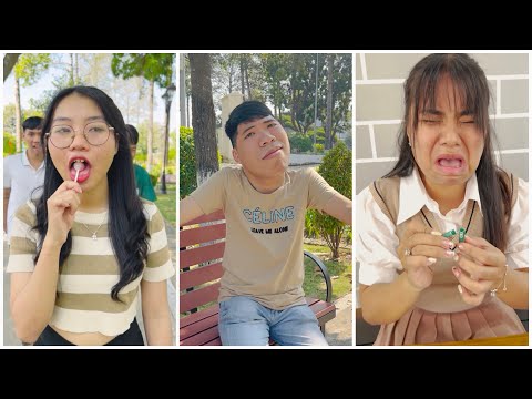 Joke of friends - Prank my girlfriend 😵‍💫👧🏻🤣 Linh Nhi Family