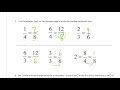 Understanding Fractions and Equivalents