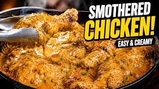 Easy Creamy Smothered Chicken That Tastes Like Sunday Dinner