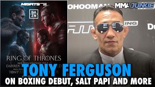 Tony Ferguson addresses health concerns ahead of Misfits Boxing debut