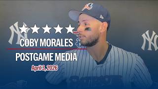Coby Morales Postgame Media - April 3, 2026