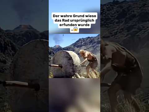 Der wahre Grund warum das Rad erfunden wurde..😱 #lustig #funny #meme