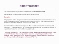 Understanding Plagiarism and Citation