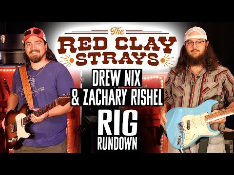 The Red Clay Strays' Rig Rundown with Drew Nix & Zachary Rishel Guitar Gear Tour at the Ryman