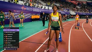 OMG! FASTEST WOMENS 4X100M JAMAICA DESTROYED THE FEILD TO WIN INSANE SPEED 2026