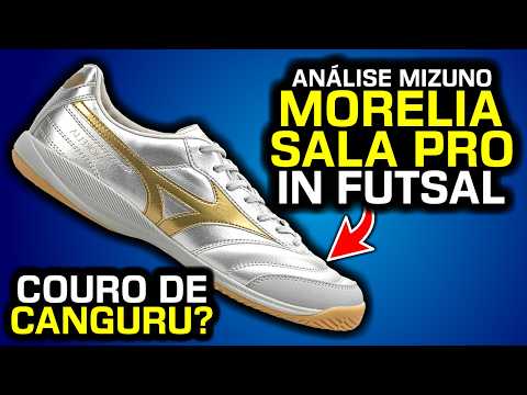 MIZUNO vai BRIGAR com as MELHORES de FUTSAL? - Análise chuteira futsal Morelia Sala Pro IN
