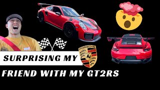 Surprising my best friend with his $400,000 dream car! (First Drive)