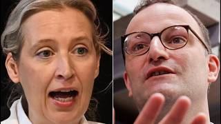 Spahn STÜRMT auf Weidel zu – danach setzt sie ihn mit nur EINEM SATZ auf die ANKLAGEBANK