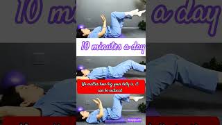 3 Moves 🔥 Burn Belly Fat in 10 Minutes Daily! #bellyfatburn #absworkout #homeexercise