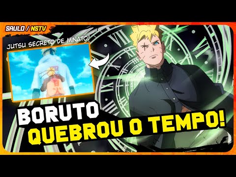 BORUTO DOMINOU O ÚLTIMO JUTSU SECRETO DE MINATO E SE TORNOU O NINJA MAIS FORTE DE NARUTO❗