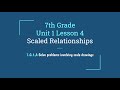 Understanding Scaled Copies and Relationships