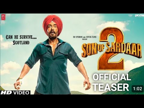 Son Of Sardaar 2 : Official Teaser | Ajay Devgan | Marunal Thakur | Teaser Release Date | Update