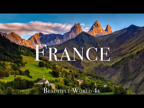 France 4K Nature Relaxation Film - Meditation Relaxing Music - Amazing Nature