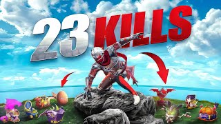 New Solara Map ❌Old Bermuda✅ 23 KILLS in Freefire ! 🗺️ 🔥