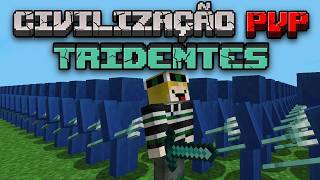 CIVILIZAÇÃO PVP: TRIDENTES - T2 EP 3 | Evbo (Dublado) #minecraft #aquaritis