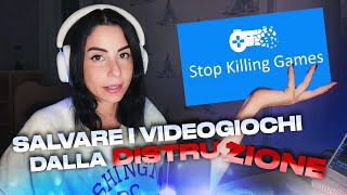 STOP KILLING GAMES: UN'INIZIATIVA PER SALVARE I VIDEOGIOCHI