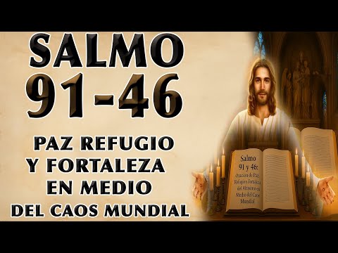 SALMO 91 Y 46 ORACIÓN DE PAZ REFUGIO Y FORTALEZA DEL ALTÍSIMO EN MEDIO DEL CAOS MUNDIAL