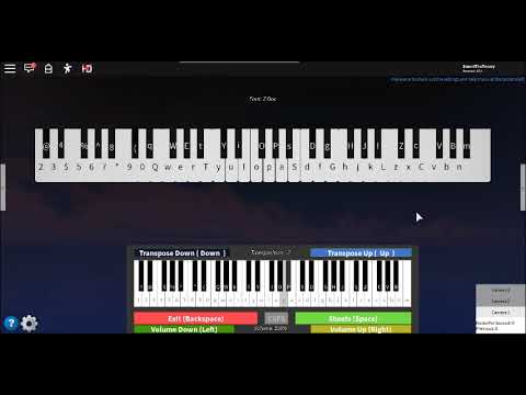 old town road roblox piano