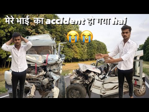 मेरे भाई का accident ho gay hai 😭😭 @souravjoshivlogs7028 @CarryMinati