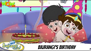 Bajrangi's Birthday | Selfie with Bajrangi | Full Episode 05 | 3D animation for kids | Wow Kidz