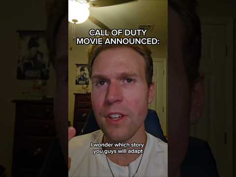 CALL OF DUTY MOVIE ANNOUNCED #shorts