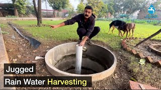 Jugaad Rain water Harvesting pit, Greywater, Part 2