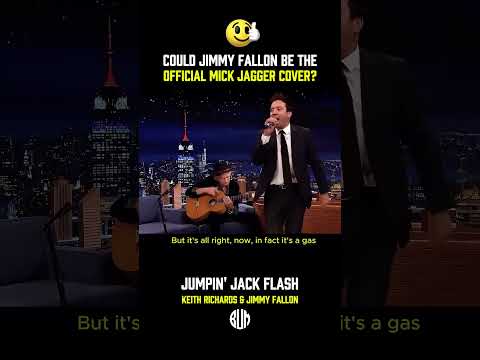 Could Jimmy Fallon be the official Mick Jagger cover? #keithrichards #jimmyfallon #rollingstones