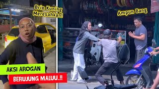 Mbak Brio Kuning Meresahkan..!! Deretan Aksi Arogan Viral Yang Terekam Kamera - Pt.7