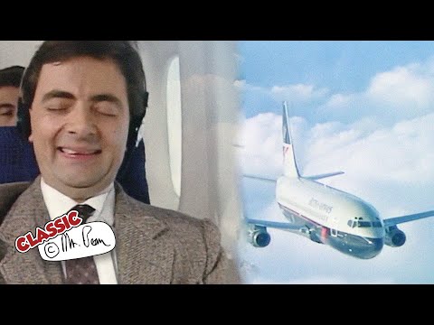 Mr Bean's Plane Ride Extravaganza! | Mr Bean Funny Clips | Classic Mr Bean