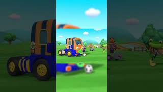 Goal! Soccer Fun at Gecko's Garage ⚽🥅 #GeckosGarage #shorts