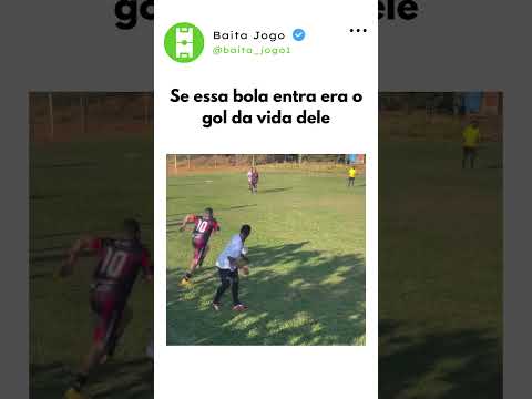 Lance que ninguém esperava, magia da várzea #brasil #futebol #shorts #brasileirao #futebolbrasileiro