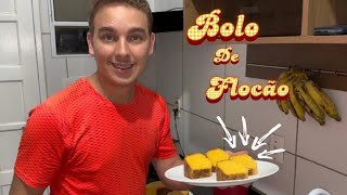 BOLO DE FLOCÃO DE CUSCUZ