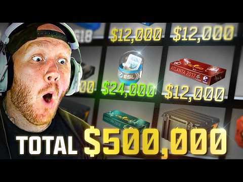 $500,000 CS2 WORLD RECORD CASE OPENING
