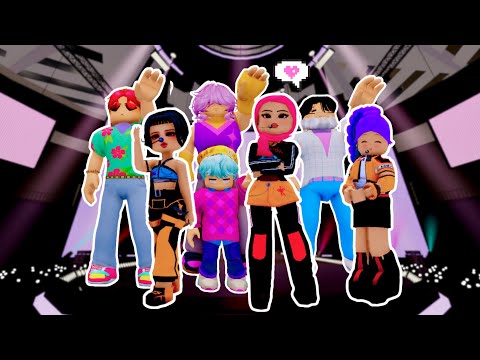DEBUT JADI GIRLBAND KOREA | 💖 Berry Avenue Roblox Indonesia