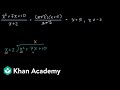 Algebraic Long Division Concepts