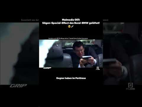 Malmedie 007: Sägen-Feature im Bond-BMW 🪚👀 | GRIP #shorts #throwback #298