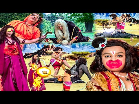 मारुती ने अपने रूद्र औतार लेकर राक्षत के सीने पर पैर रख कर मार JAI JAI JAI BAJRANG BALI EP 760 To763