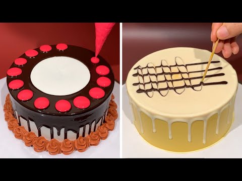 Satisfying Chocolate Cake Decorations Compilation | Amazing Chocolate Cake Decorating Ideas #10