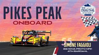 Pikes Peak Race Day Onboard 2026 | Simone Faggioli | 2026 Nova Proto NP01 ATM Bardahl