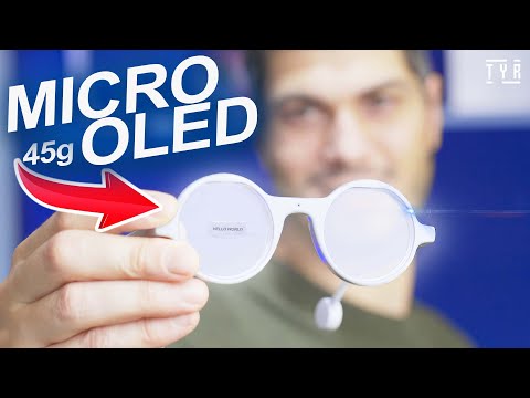 The Lightest Ai/Smart Glasses with a MICRO-OLED Screen! Brilliant Labs Frame