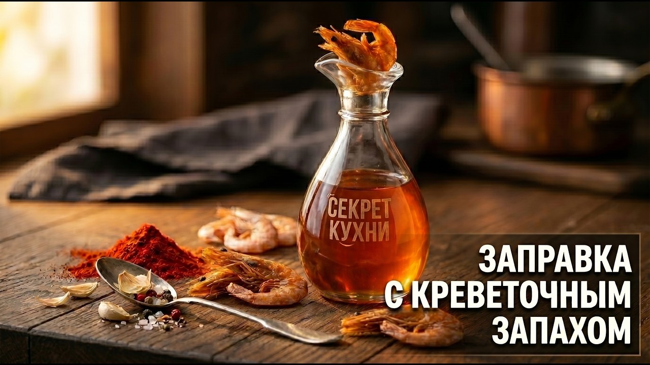 Заправка для салатов с креветочным запахом. Быстрые и простые рецепты для дома Мужик на кухне.