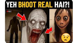 "Kya Ye Asli Bhoot Tha? | Real Ghost Caught on Camera 👻😱"---🔥 Hashtags:#HorrorReactions #GhostVideo