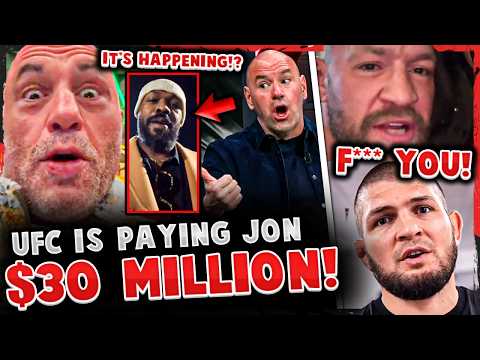 Joe Rogan LEAKS Jon Jones MAKING $30 MILLION to fight Tom Aspinall!? Conor McGregor vs Khabib!