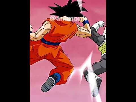 GOKU E VEGETA SENTE O PODER DO SSJ BLUE #dragoball #shorts